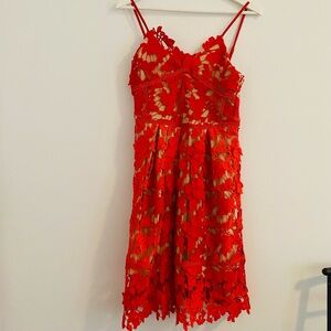 Red Lace Sundress